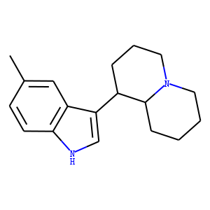 Octahydro-1-(5-methyl-1H-indol-3-yl)-2H-quinolizine