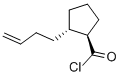 Cyclopentanecarbonyl chloride, 2-(3-butenyl)-, trans- (9CI)