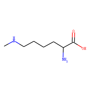(2S)-2-amino-6-methylamino-hexanoic acid