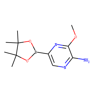 3-(​Methoxy-d3)-​5-​(4,​4,​5,​5-​tetramethyl-​1,​3,​2-​dioxaborolan-​2-​yl)​pyrazin-​2-​amine
