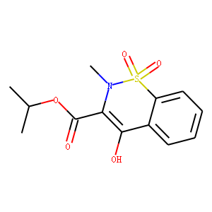 Isopropyl 4-Hydroxy-2-methyl-2H-1,2-benzothiazine-3-carboxylate 1,1-Dioxide (Piroxicam Impurity L)