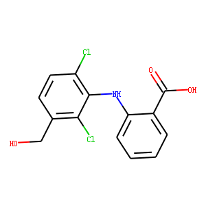 3-Hydroxymethyl Meclofenamic Acid-d4