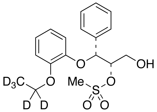 (2RS,3RS)-3-(2-Ethoxy-d5-phenoxy)-2-mesyloxy-3-phenyl-1-propanol