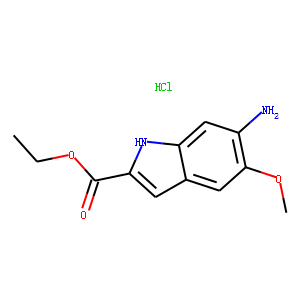 Ethyl 6-Amino-5-methoxyindole-2-carboxylate Hydrochloride