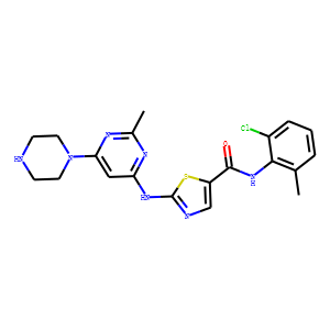 N-Deshydroxyethyl Dasatinib-d8