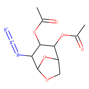 B-D-Glucopyranose,1,6-anhydro-2-azido-2-deoxy-,3,4-diacetate