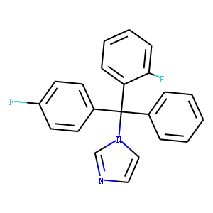 1-[(2-Fluorophenyl)-(4-fluorophenyl)phenylmethyl]-1H-imidazole