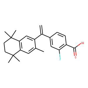 Fluorobexarotene