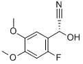 (2-FLUORO-4,5-DIMETHOXYPHENYL)-(R)-HYDROXYACETONITRILE