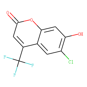 6-CHLORO-7-HYDROXY-4-(TRIFLUOROMETHYL)COUMARIN