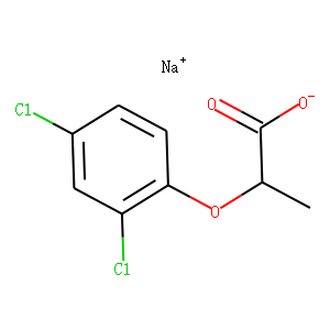 sodium (R)-2-(2,4-dichlorophenoxy)propionate