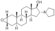 (2α,3α,5α,16β,17β)-2,3-Epoxy-16-(1-pyrrolidinyl)androstan-17-ol