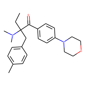 1-Butanone, 2-(dimethylamino)-2-(4-methylphenyl)methyl-1-4-(4-morpholinyl)phenyl-