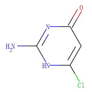 2-​Amino-​6-​chloro-​4-​pyrimidinol