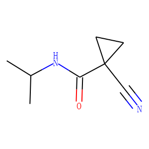 Cyclopropanecarboxamide, 1-cyano-N-(1-methylethyl)- (9CI)