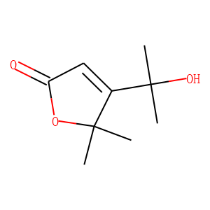 2(5H)-Furanone, 4-(1-hydroxy-1-methylethyl)-5,5-dimethyl-