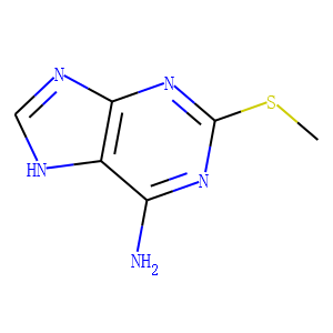 2-methylsulfanyl-7H-purin-6-amine
