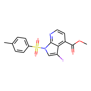 Methyl 3-iodo-1-tosyl-1H-pyrrolo[2,3-b]pyridine-4-carboxylate