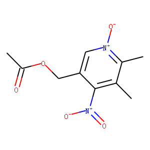 5-Acetoxymethyl-2,3-dimethyl-4-nitropyridine-1-oxide