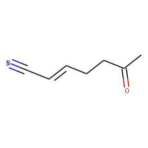 2-Heptenenitrile, 6-oxo-, (E)- (9CI)