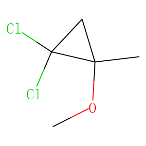 Cyclopropane, 1,1-dichloro-2-methoxy-2-methyl- (9CI)