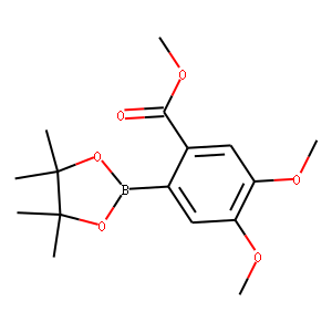 Methyl 4,5-dimethoxy-2-(4,4,5,5-tetramethyl-1,3,2-dioxaborolan-2-yl)benzoate