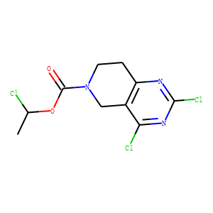 1-chloroethyl 2,4-dichloro-7,8-dihydropyrido[4,3-d]pyriMidine-6(5H)-carboxylate
