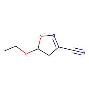 3-Isoxazolecarbonitrile, 5-ethoxy-4,5-dihydro-