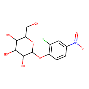 2-CHLORO-4-NITROPHENYL-BETA-D-GLUCO- PYRANOSIDE*