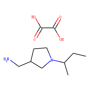 3-Aminomethyl-1-sec-butylpyrrolidine oxalate