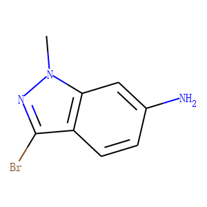 3-Bromo-1-methyl-1H-indazol-6-ylamine