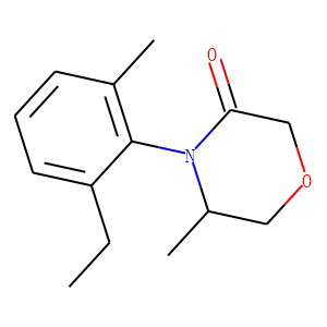 4-(2-ETHYL-6-METHYLPHENYL)-5-METHYL-3-MORPHOLINONE