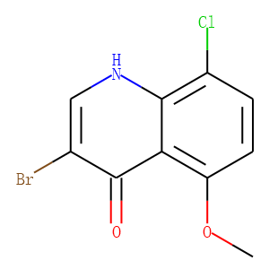 3-Bromo-8-chloro-4-hydroxy-5-methoxyquinoline