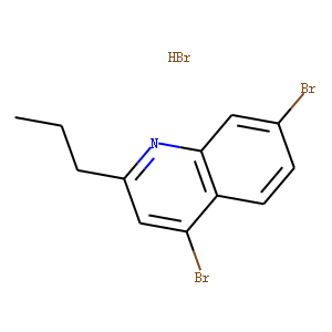 4,7-Dibromo-2-propylquinoline hydrobromide