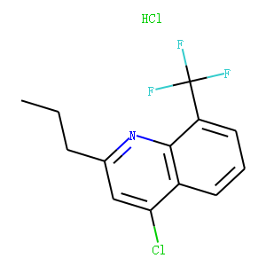 4-Chloro-2-propyl-8-trifluoromethylquinoline hydrochloride