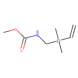 Carbamic  acid,  [(ethenyldimethylsilyl)methyl]-,  methyl  ester  (9CI)
