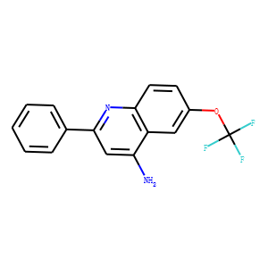 4-AMINO-2-PHENYL-6-TRIFLUOROMETHOXYQUINOLINE