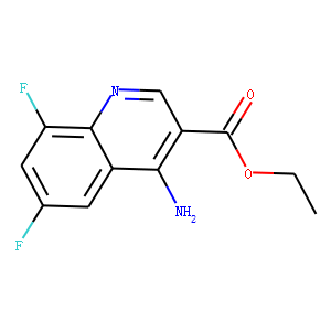 4-Amino-6,8-difluoroquinoline-3-carboxylic acid ethyl ester