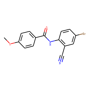 N-(4-broMo-2-cyanophenyl)-4-MethoxybenzaMide