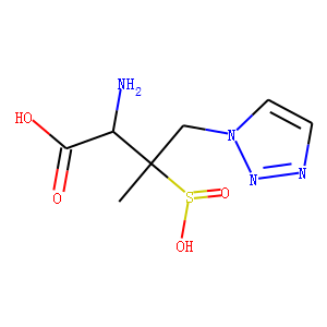 [S-(R*,R*)]-α-Amino-β-methyl-β-sulfino-1H-1,2,3-triazole-1-butanoic Acid