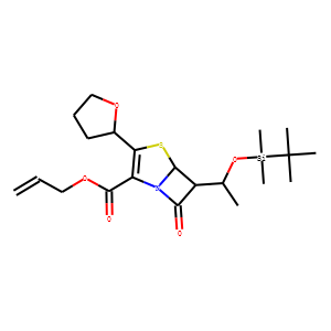 (5R,6S)-6-[(1R)-1-[[(1,1-Dimethylethyl)dimethylsilyl]oxy]ethyl]-7-oxo-3-[(2R)-tetrahydro-2-furanyl]-