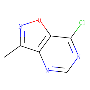 7-chloro-3-methylisoxazolo[4,5-d]pyrimidine