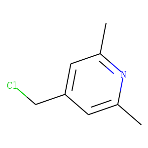 Pyridine, 4-(chloromethyl)-2,6-dimethyl- (9CI)