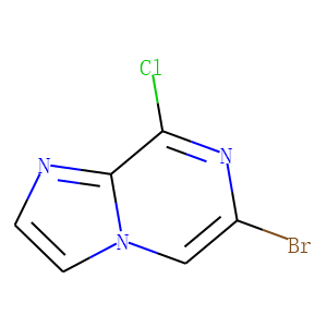 6-Bromo-8-chloroimidazo[1, 2-a]pyrazine