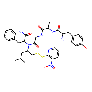 L-Tyr-D-Ala-Gly-N-[(1S)-3-Methyl-1-[[(3-nitro-2-pyridinyl)dithio]methyl]butyl]-L-Phe-NH2