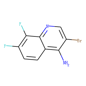 4-Amino-3-bromo-7,8-difluoroquinoline