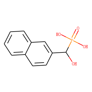 (hydroxy-2-naphthalenylmethyl)phosphonic acid