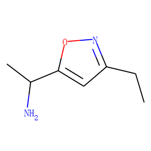 1-(3-ethyl-5-isoxazolyl)ethanamine(SALTDATA: HCl)