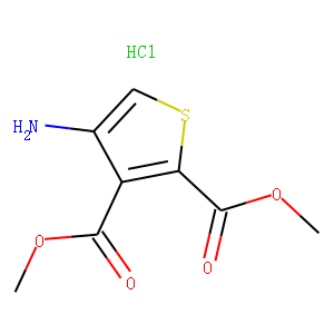 Dimethyl 4-aminothiophene-2,3-dicarboxylate hydrochloride