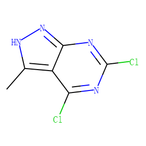 4,6-Dichloro-3-methyl-1H-pyrazolo[3,4-d]pyrimidine